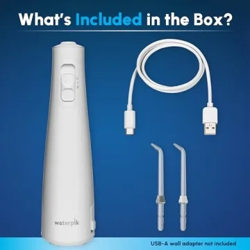 Waterpik Cordless Pulse Portable Flosser with 2 Tips