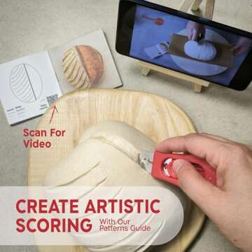 KneadAce Magnetic Bread Lame - Perfect Scoring Tool
