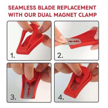 KneadAce Magnetic Bread Lame - Perfect Scoring Tool