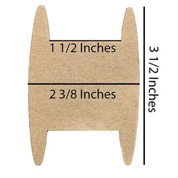 Ribbon Storage Ribbon Spools (50 spools) - The Original Craft Organizer-Wrapping Paper Storage-Bin-S...