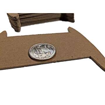 Ribbon Storage Ribbon Spools (50 spools) - The Original Craft Organizer-Wrapping Paper Storage-Bin-Storage Cabinet Organization-Twine Storage Wrapping GiveThanks with a Ribbon Card (Small)