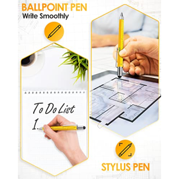 Unique 6-in-1 Multitool Pen for Men - Perfect Gift Idea