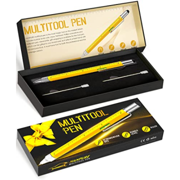 Unique 6-in-1 Multitool Pen for Men - Perfect Gift Idea