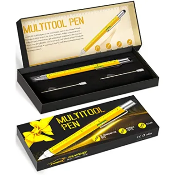 Unique 6-in-1 Multitool Pen for Men - Perfect Gift Idea