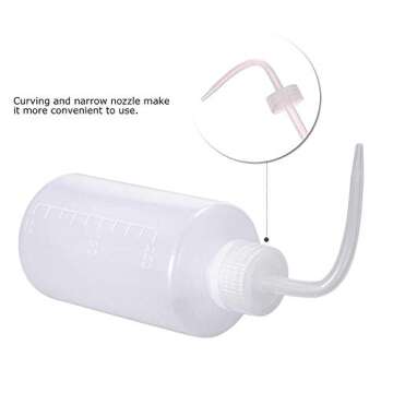 DONSTRAW 2pcs Wash Bottles 250ml Lightweight Watering Tools