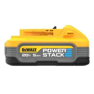 DEWALT 20V MAX XR POWERSTACK 5 Ah Lithium Ion Battery, 2-Pack (DCBP520-2)