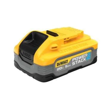 DEWALT 20V MAX XR POWERSTACK 5 Ah Lithium Ion Battery, 2-Pack (DCBP520-2)