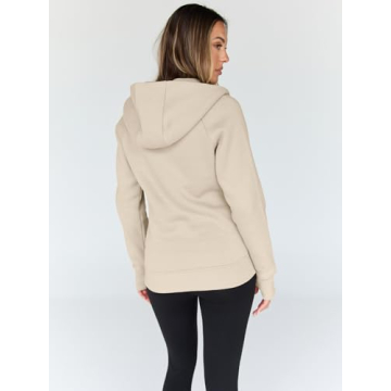 Trendy Queen Women's Hoodies Zip Up for Stylish Comfort