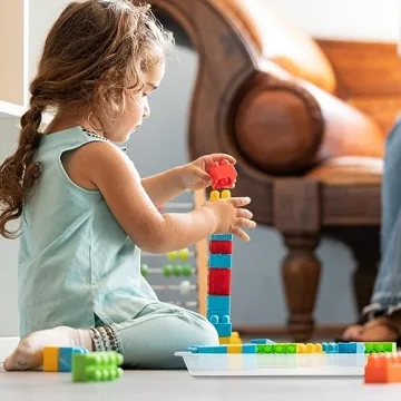 Stackable Plastic Art Trays for Crafting Organizing