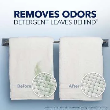 Downy Rinse & Refresh Free & Gentle Laundry Odor Remover and Fabric Softener, Fragrance Free, 48 fl oz, No Dyes or Heavy Perfumes