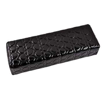 QIMYAR Nail Cushion Manicure Pillow Soft Leather Hand Rest Pillow Nail Art Design Manicure Care Arm ...