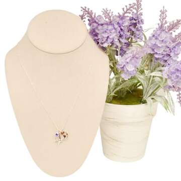 Airplane and Earth Charm Pendant on an 18 Inch Sterling Silver Cable Chain. Airplane Necklace. Gift for Women. Pilot Gift. Flight Attendant