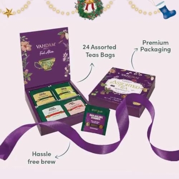 Assorted Christmas Tea Gift Set with 24 Flavors