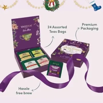 Assorted Christmas Tea Gift Set with 24 Flavors
