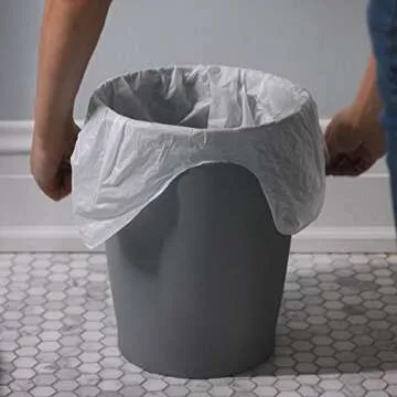 Hefty Trash Bags/Garbage Bags, Flap Tie, Tropical Paradise Scent, Small 4 Gallon, 26 Count