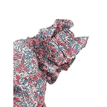 Floral Ruffle Cami and Wrap Skirt Set for Women