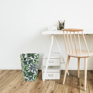 Fern Trail Decorative Waste Basket for Eco Friendly Homes