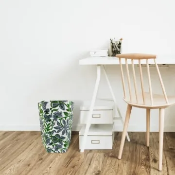 Fern Trail Decorative Waste Basket for Eco Friendly Homes