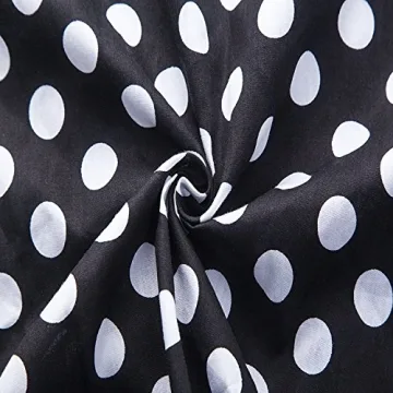 CATERTO Men's Casual Polka Dot Shirt for Summer Style