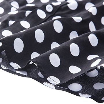 CATERTO Men's Casual Polka Dot Shirt for Summer Style