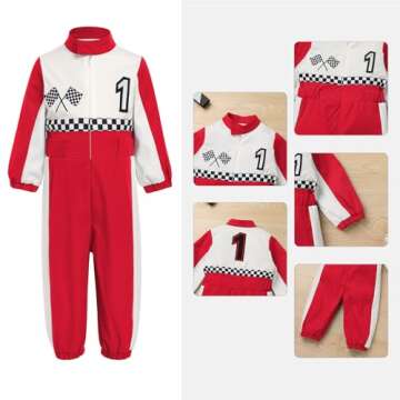 Baby Race Car Driver Outfit for 1st and 2nd Birthday