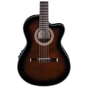 Ibanez GA35TCEDVS Thinline Acoustic-Electric Classical Guitar