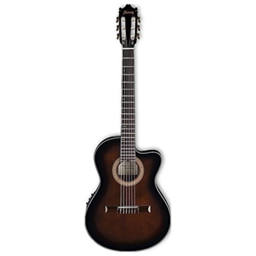 Ibanez GA35TCEDVS Thinline Acoustic-Electric Classical Guitar