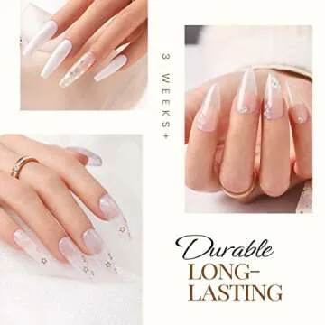 Beetles Nail Dip Powder Clear Color for Gorgeous Manicures