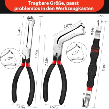 SBGGRL 3Pcs Automotive Electrical Connector Pliers & Repair Tool Set