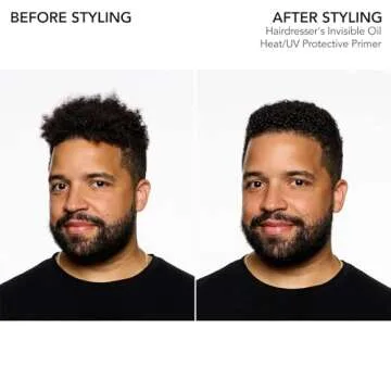 Bumble and bumble. Hairdresser's Invisible Oil Heat/UV Protection Leave-In Conditioner Hair Primer | Hydrating, Anti Frizz, Color Safe | Straight, Coily | With Argan Oil + Coconut Oil, 4.2 Fl Oz