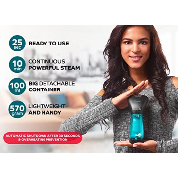 Portable Handheld Travel Steamer for Quick Wrinkle Removal