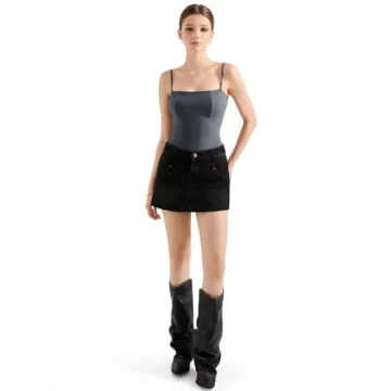 SUUKSESS Stylish Women's Bustier No Boning Corset Tops