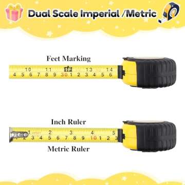 Sensi Blue Gifts for Dad, Dad Gifts from Son Daughter, Fathers Day Birthday Christmas Gifts for Dad, Tool Gifts Woodworker Gifts Carpenter Gifts, No One Measures Up to You, Engraved Tape Measure 25 FT