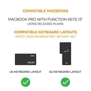 UPPERCASE GhostCover Ultra Thin Keyboard Protector for MacBook