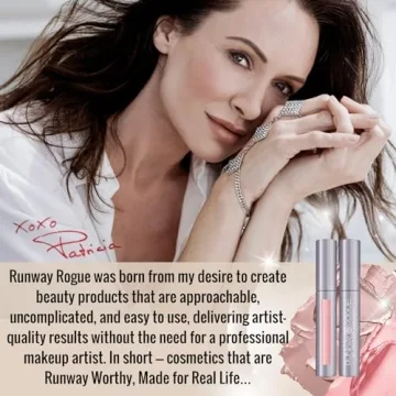 Runway Rogue LuxGloss Lip Gloss, High-Pigment Shimmery Soft Pastel-Pink Lip Gloss, ‘Catwalk’