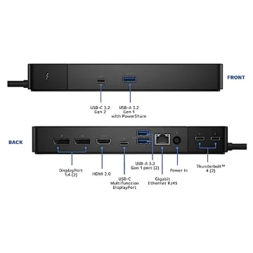 Dell Thunderbolt Dock WD22TB4 - Ultimate Connectivity Solution