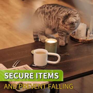 Piteno® 350Pcs Double Sided Adhesive Dots, 0.8" Clear Removable Sticky Adhesive Mounting Putty, Waterproof No Trace Dots Adhesive Putty for Poster Picture Festival Decoration Museum (20mm)