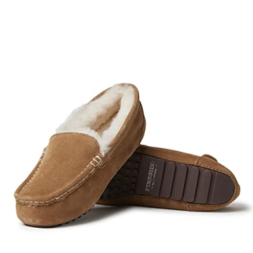 Dearfoams Women's Shearling Slippers for Year-Round Comfort