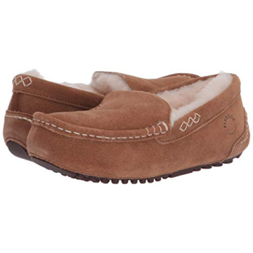 Dearfoams Women's Shearling Slippers for Year-Round Comfort