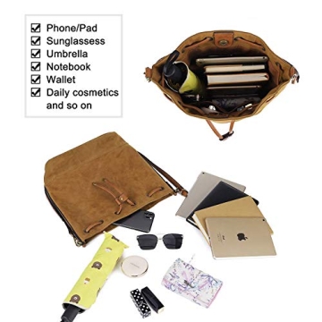 Stylish AFKOMST Bucket Bag with Detachable Straps