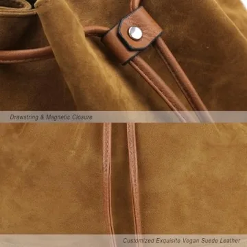 Stylish AFKOMST Bucket Bag with Detachable Straps