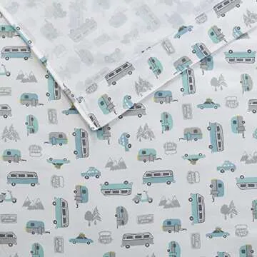 Cozy Intelligent Design Microfiber Sheet Set for All Seasons