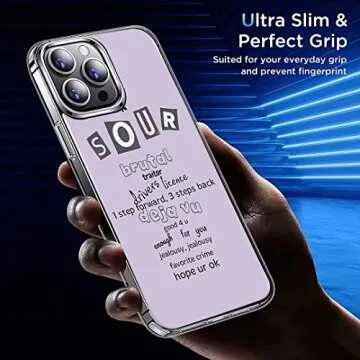 JIAYOUNG Pure Clear Phone Case Sour Anti-Scratch Drivers Motion License Hope Funny Vu Ok Enough Compatible for iPhone 7/8 Plus