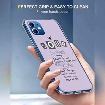 JIAYOUNG Pure Clear Phone Case Sour Anti-Scratch Drivers Motion License Hope Funny Vu Ok Enough Compatible for iPhone 7/8 Plus