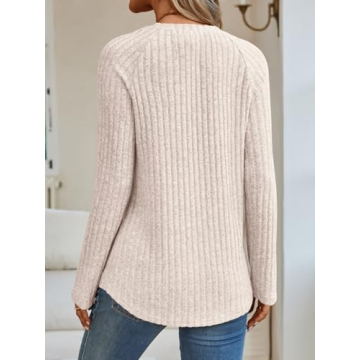 AUTOMET Womens Long Sleeve Tunic Top for Fall Style