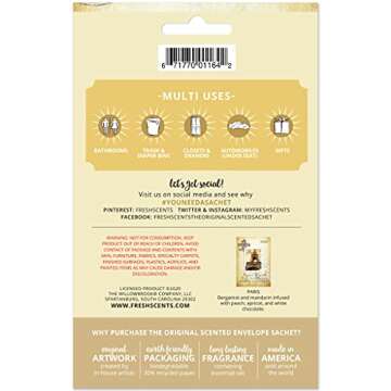 Explore WILLOWBROOK Fresh Scents Scented Sachet Packet