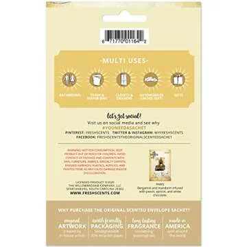 Explore WILLOWBROOK Fresh Scents Scented Sachet Packet