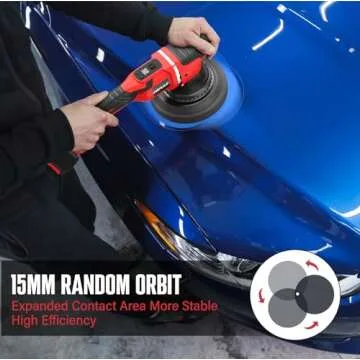 POPULO Cordless Car Polishing Kit - 7-Speed Easy Use