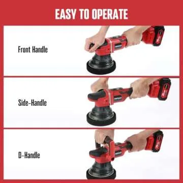 POPULO Cordless Car Polishing Kit - 7-Speed Easy Use