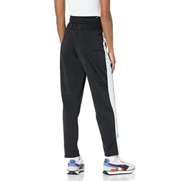 PUMA Women's Tricot Pants, Black White, Medium